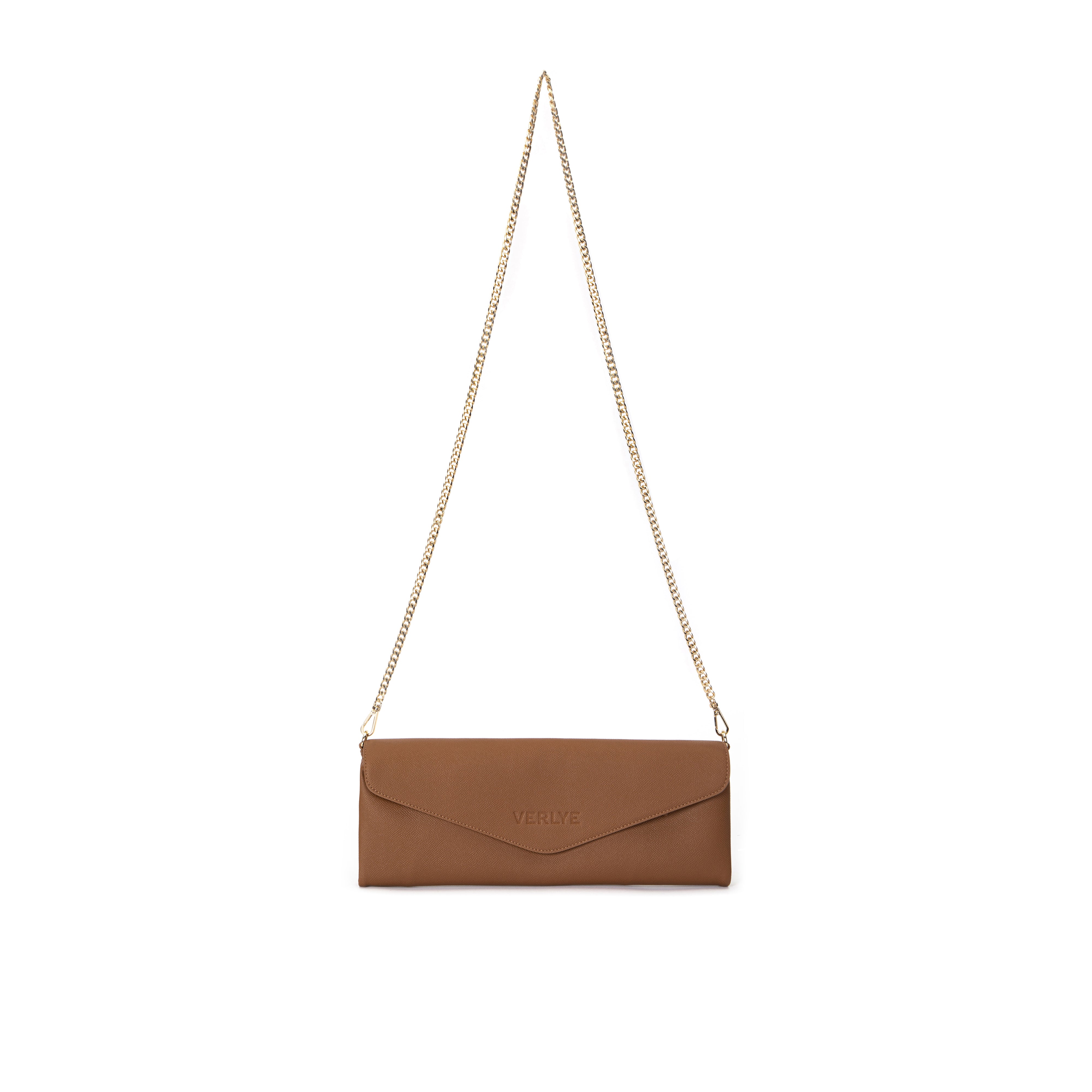 Gold chain bag strap